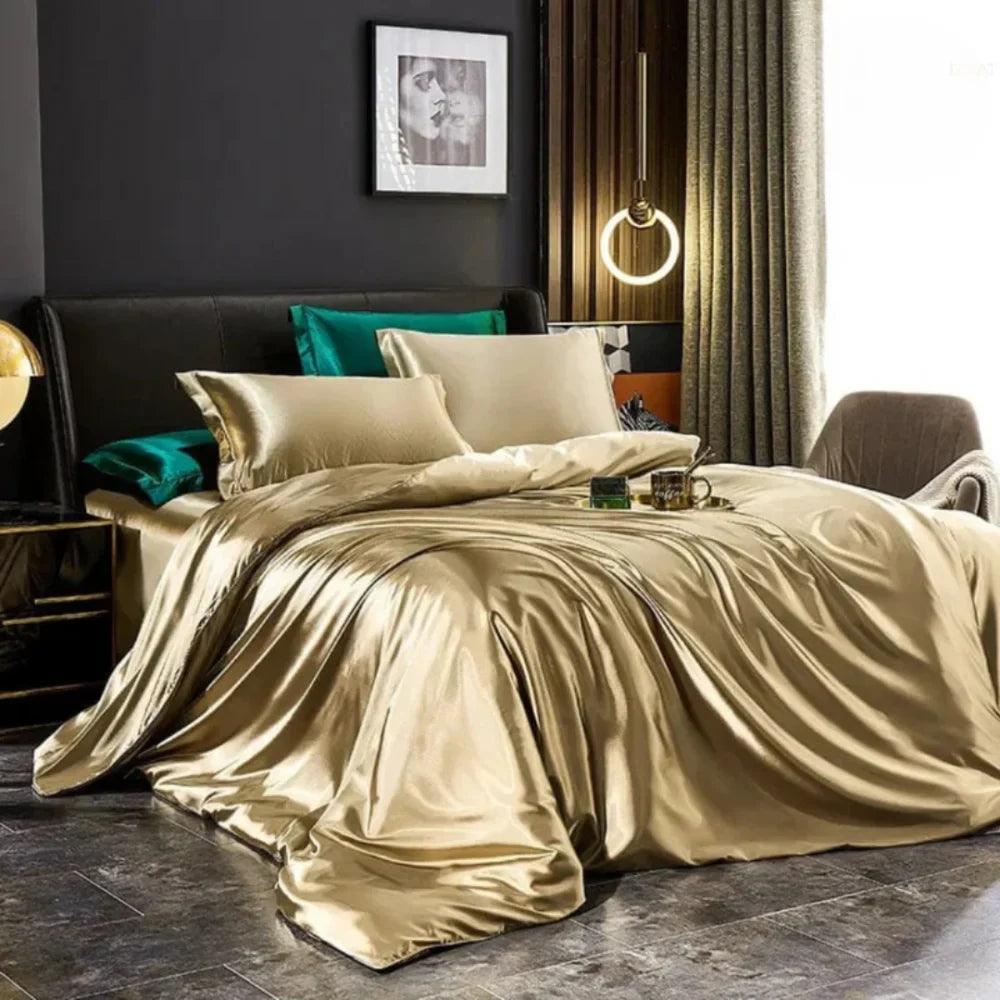 4-Piece Silk Bedding Set - Orvella™