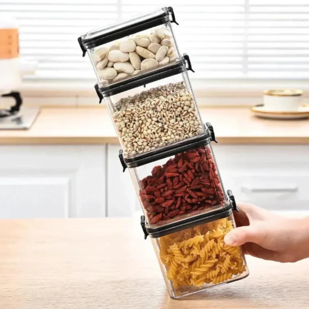 3-Piece Food Storage Container Set with Lock and Seal - Orvella™