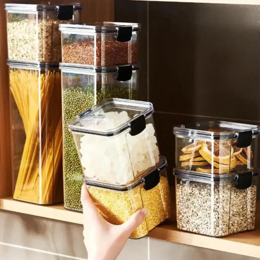 3-Piece Food Storage Container Set with Lock and Seal - Orvella™