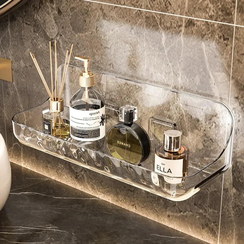 No-Drill Transparent Bathroom Shelf - Orvella™