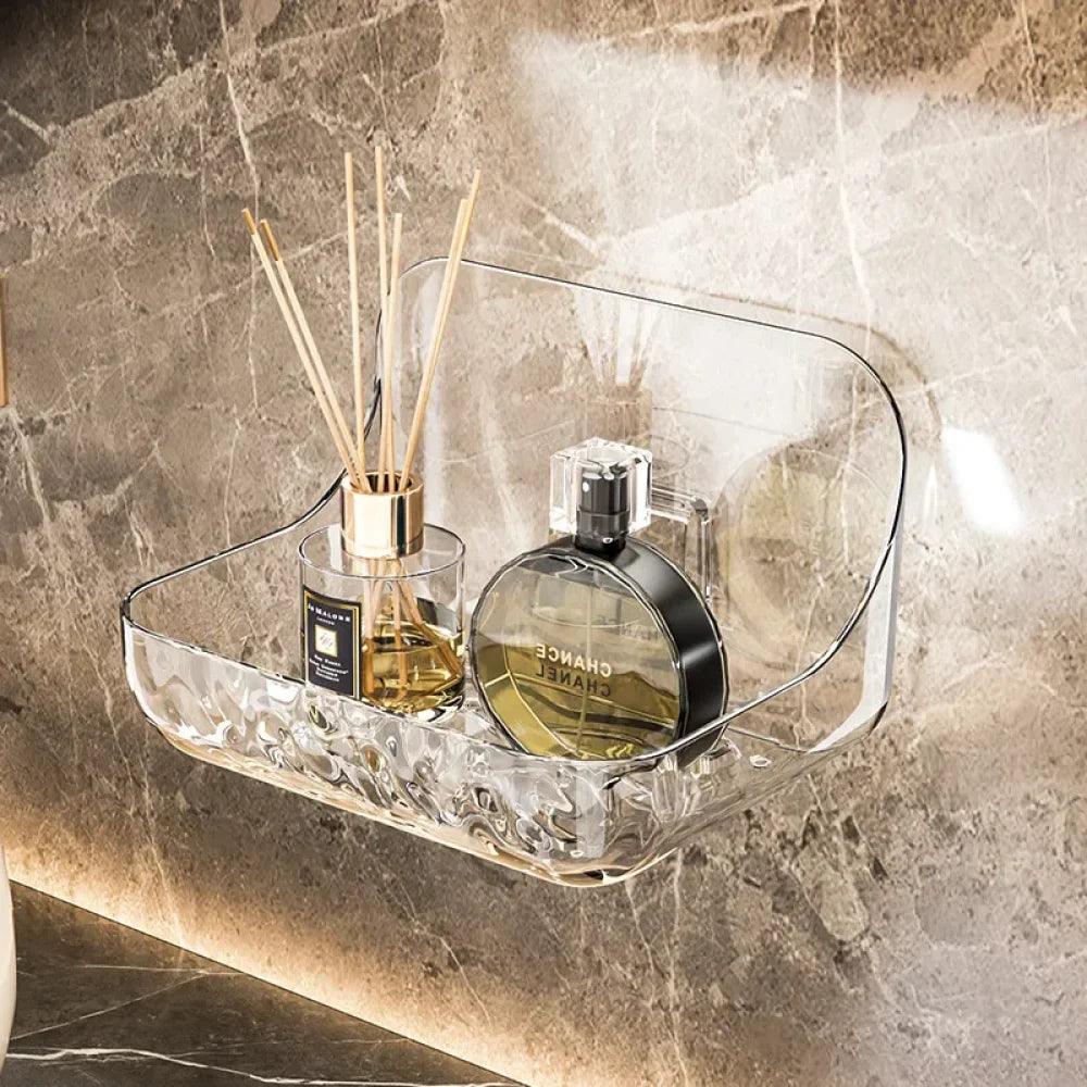 No-Drill Transparent Bathroom Shelf - Orvella™